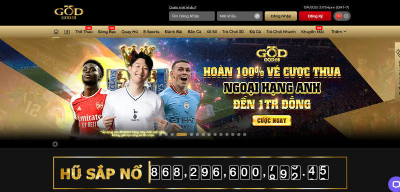 Trang chủ 33 Nhà cái god55