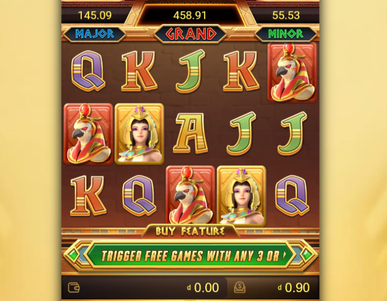 Nổ hũ Princess of Ra God55 | Săn thưởng Ai Cập cổ đại 5000X 3 Nổ hũ Princess of Ra God55