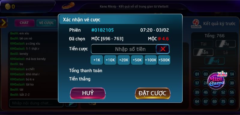 Keno tại GOD55 – Trò chơi may mắn đổi thưởng hấp dẫn hàng đầu 3 Tính năng thông minh xuất hiện trong trò chơi nhanh Keno