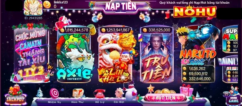 Nổ Hũ Lân Hái Lộc tại GOD55 – Cơ hội thưởng cực khủng mỗi ngày 1 no hu lan hai loc 3